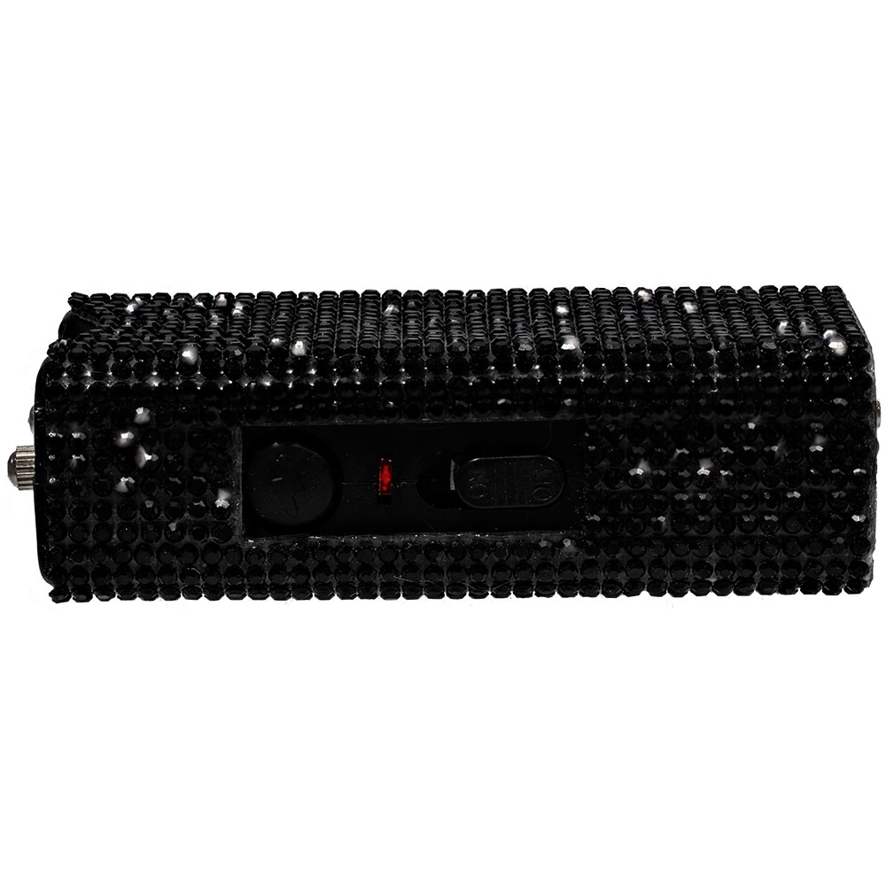 Rhinestun Keychain Stun Gun Black view 4